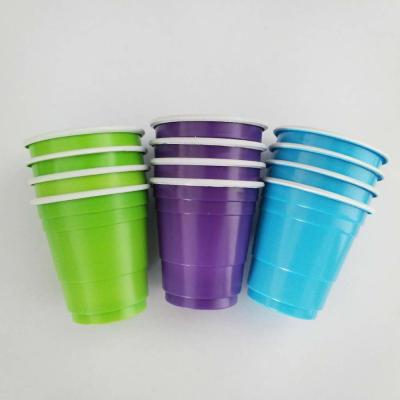 China Minimalist 2oz Disposable Plastic Cup Shot Glass For Wine for sale