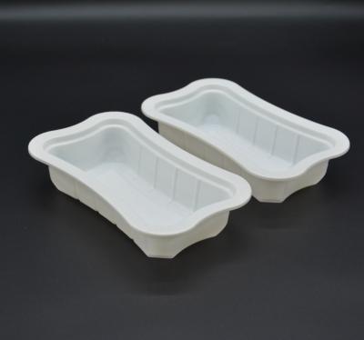 China Cheap Plastic Disposable Food PP Food Tray In Food Grade For Pet for sale