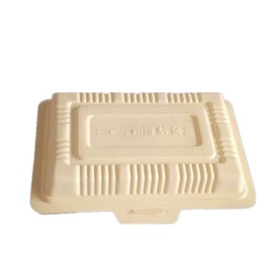 China biodegradable disposable food bowl/disposable PLA food packaging tray for sale