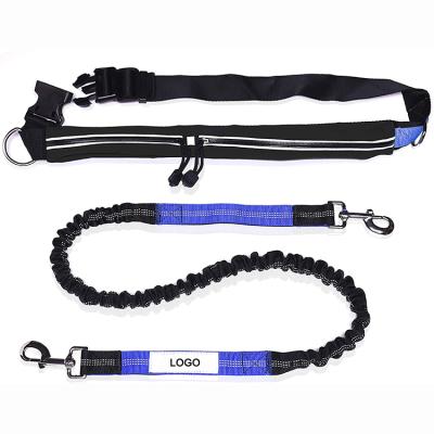 China Waterproof Lycra Webbing Bungee Waist Pet Supplies Nylon Dog Leash Customized by BREAKPOINT for sale