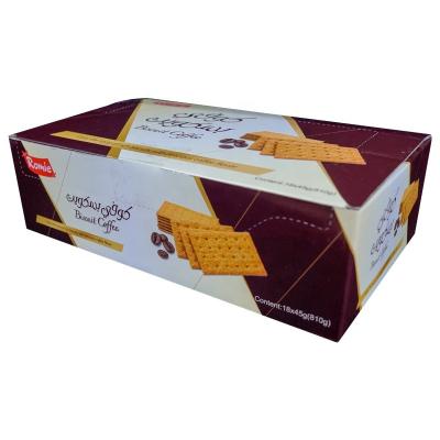 China 45 Gram China Biscuit Factory OEM Cooperation Gluten Free Coffee Biscuit for sale