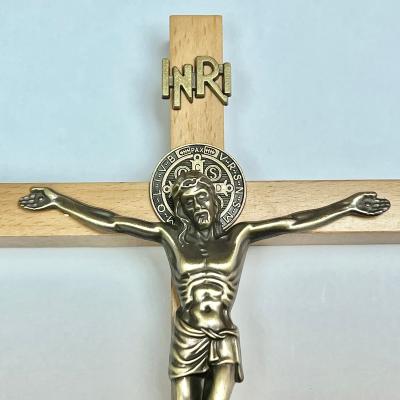 China China Crucifix wood cross Jesus hanging religious inspirational INRI for sale