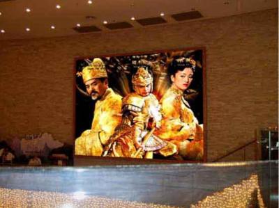 China Custom Full Color 4mm LED Stage Screen For Indoor , LED Video Screen 32 × 32 for sale