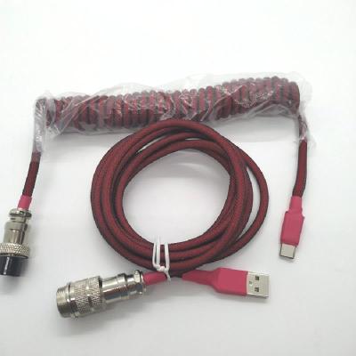 China For Keyboard OEM/ODM Slingshot+straight Tech Cable Custom High Quality Colorful Cable For Keyboard for sale