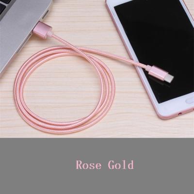 China For Hot Selling Custom Type C Nylon Braided Data Single Authentic Length New Android Style Cable for sale