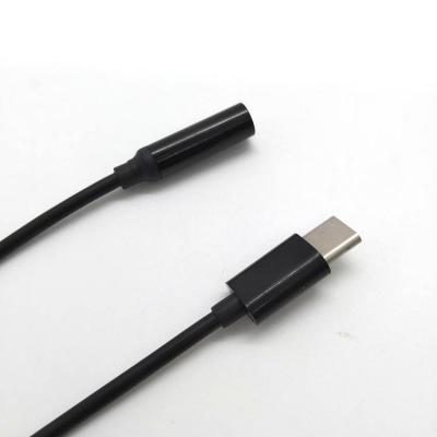 China DVD Player Customized USB Male C To 3.5mm Female 3 Pole Audio Cable for sale