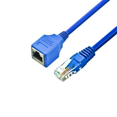 China Custom Network Communication Cat6e 8P8C Ethernet Extension Cable Length Rj45 Male To CAT 6 Network Communication Usb Female PVC/COPPER 500 Male for sale