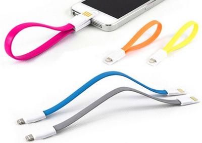 China 22cm Colorful micro usb charger cables V8 Magnetic for Galaxy s4 / S3 for sale