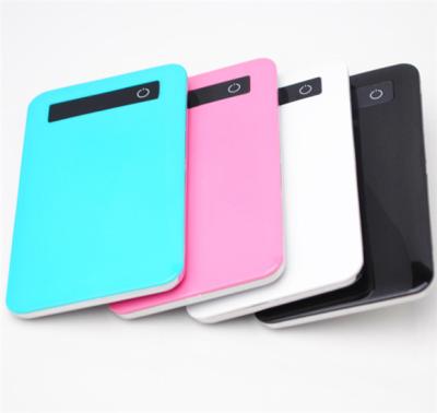 China external battery mobile phone charger wallet colorful Lithium - ion Polymer power bank for sale