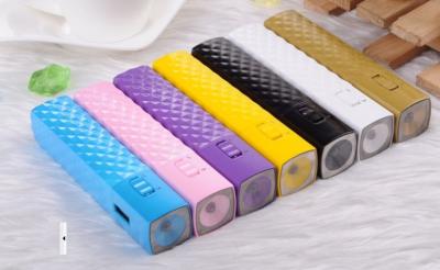 China fast charge tube power bank smartphone metal colorful power charger for sale