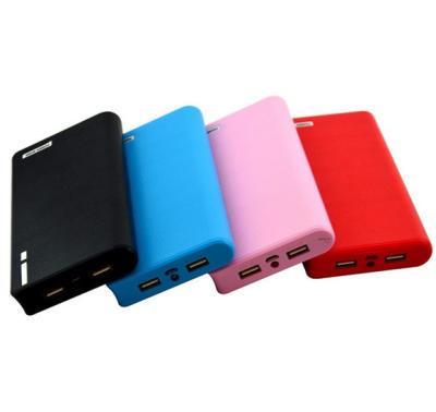 China Lithium – ion iPhone Dual USB Power Bank fast charge high Capacity PDA charger for sale