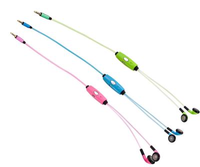 China stereo Light Up Earbuds 3.5mm Audio Plug flashing with Music Rhythm for sale