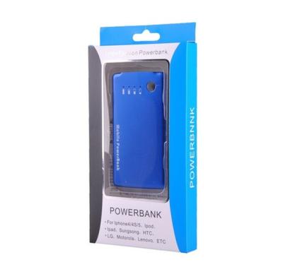 China Blue Portable Ultra Thin Power Bank Aluminium Polymer lithium - ion for sale