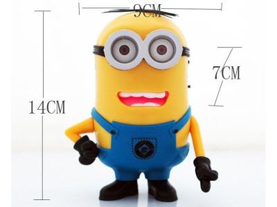 China Cartoon Minions Mini Wireless Bluetooth Speaker with FM Radio for sale