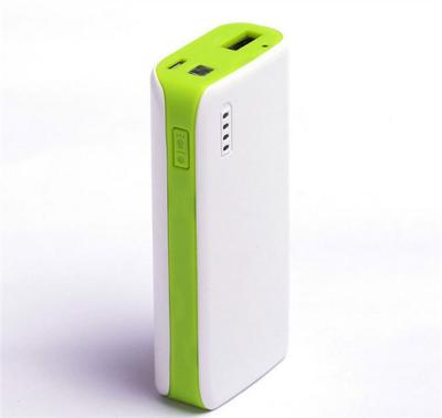 China Samsung / Apple Rechargeable Power Bank Dual USB 6000mah Fast Charge mobile charger for sale