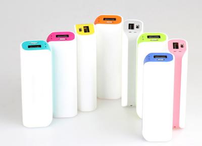 China Tube mobile power charger rechargeable external battery power bank for sale