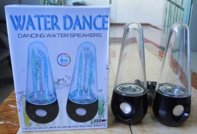 China multifunctional Samsung S5 / iPhone Water Dance Speaker with  LED Light for sale