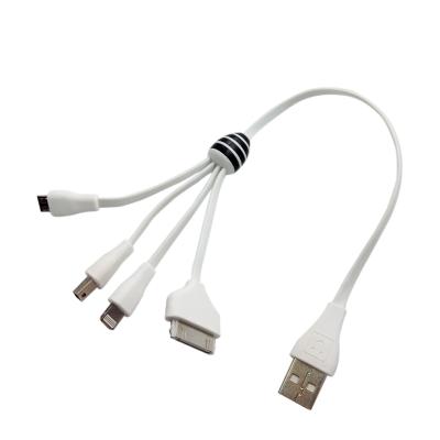 China iphone 4 in 1  8 pin / 30 pin USB Charger Cable with Bee Shape , 270 mm for sale