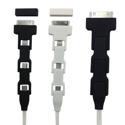 China Rubber 85 mm usb power cable synchronous charging white , green , Pink for sale