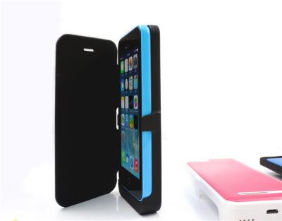 China rechargeable iphone 5 external battery case 2800mah Wireless  power bank for sale