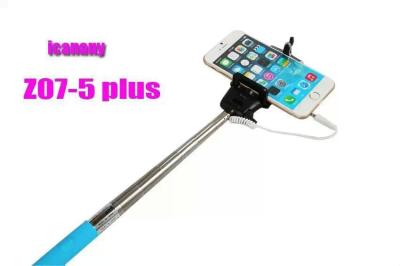 China Selfie Stick Wire Mobile Phone Monopod Remote Control Handheld for sale