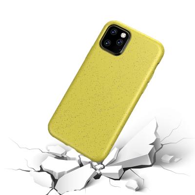 China Shockproof OEM and ODM Recycle Cell Phone Case Shockproof Biodegradable TPU Cover for iPhone 11 12 13 for sale