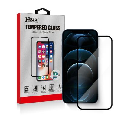 China 99% Premium Transparent 0.3MM 9H 2.5D Protective Glasses For iPhone 12 Tempered Glass, For iPhone 12 Screen Protector for sale