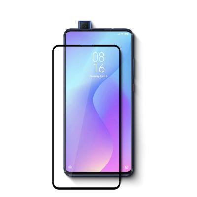 China Anti-fingerprint factory supplied 2.5D full coverage 0.33MM screen anti-explosion tempered glass screen protector for xiaomi MI 9t for sale