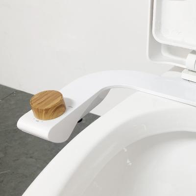 China Self-cleaning Modern Clean Water Sprayer Bidet Toilet Seat Cool Spout Design Cool Attachment for sale