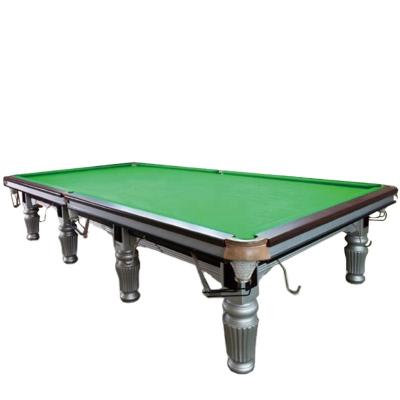 China Factory Sale Hot Sale Good Quality Frame Snooker Automatic Gathering Solid Wood Billiard Ball Table for sale