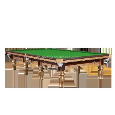 China 6 Pockets Best Selling 12ft Frame Marble Slate Wood High End Billiard Table For Sale for sale