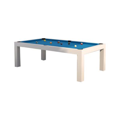 China Billiards and Ping Pong Set High End Customized Pool Table Size 9ft 8ft 7ft Standard Pool Dining Table for sale