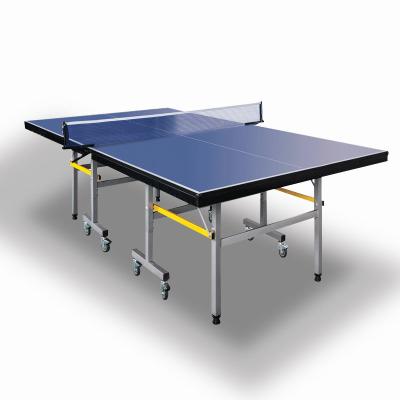 China Foldable mobile ping pong sports foldable ping pong table to send table tennis balls for sale