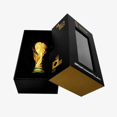 China World Cup Soccer Trophy Model FWC 2022 Worldwide Official Licensed 100mm Size for sale