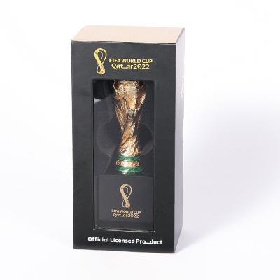 China Trophy Model World Cup Football 2022 FWC World Official Licensed 100mm With Pedestal for sale