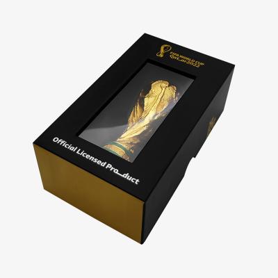 China Global Trophy Model FWC World Cup 2022 Football Official Licensed 100mm Size for sale