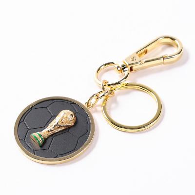 China Metal World Cup Key Chain With 2.5DTrophy Metal Football Official FWC Authorized for sale