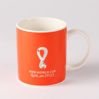 China Ceramic Resort Cup FWC World Cup Soccer Hotel And Qatar 2022 Official Licensed With Logo for sale