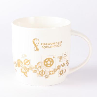 China Ceramic Resort Cup FWC World Cup Soccer Hotel And Qatar 2022 Official Licensed With Logo for sale