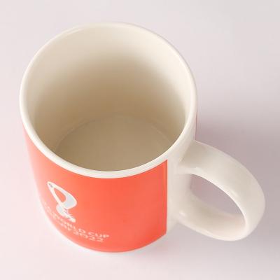 China Hotel And Resort World Cup Ceramic Mug With Logo FWC Soccer Qatar 2022 Official Authorized for sale