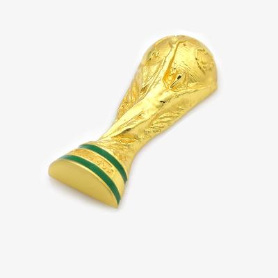 China Zinc Alloy / Qatar 2022 Soccer World Cup Trophy FWC Magnets Magnet Official Authorized for sale