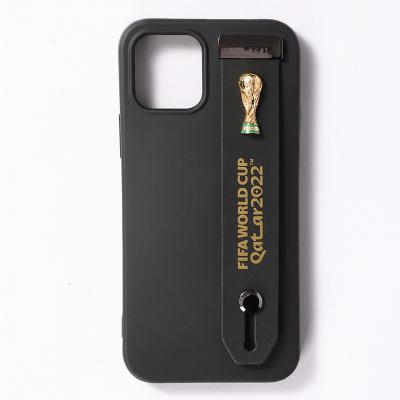 China Waterproof Soccer Trophy Phone Case FWC World Cup Official Licensed Black for sale