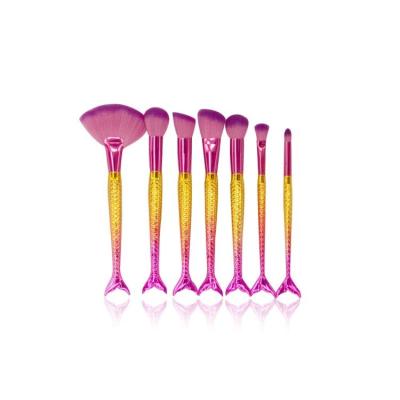 China Flat Brush Top Grade Makeup Tools Double Use Makeup Brush for sale