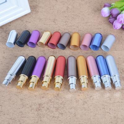 China Personal Care MUB 5ml Mini Pocket Spray Perfume Bottle Aluminum Perfume Bottle for sale