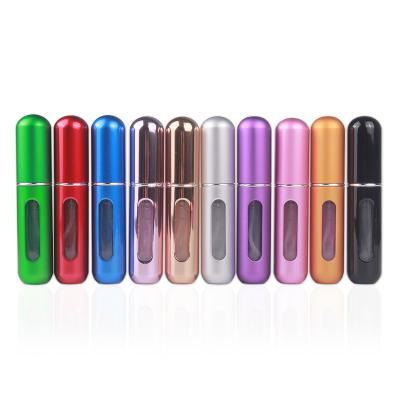 China Care MUB Personal Refillable Perfume Spray Bottle, Portable Aluminum Pocket Perfume Bottle Wholesale for sale