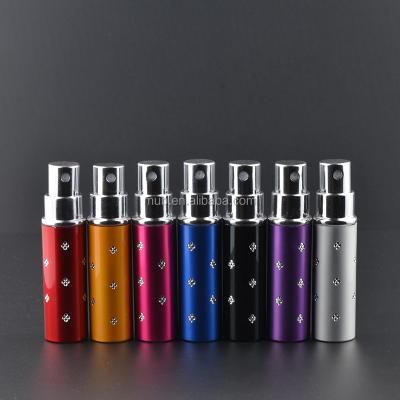 China Perfume Personal Care Hot Sale Refill Perfume Atomizer Spray Aluminum Bottle And Empty Atomizer 5ml for sale