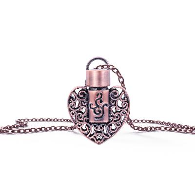 China Latest Design High Quality Alloy Pendant Urn Necklace MUB Pendant Necklace Urn Jewelry,Antique Bronze Necklace for sale