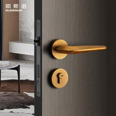 China Modern high quality interior door lock furniture decoration door lock and new designed unique handles design door lock for sale