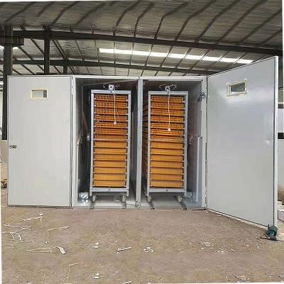 China Full Automatic Digital Egg Incubator Large Capacity 10000eggs Chicken Egg Incubator For Sale for sale