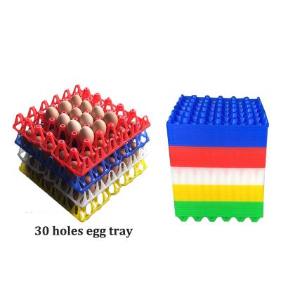 China Plastic Egg Carrier Discount 30holes Large Egg Tray For Egg Storage And Daily Carry 30 Egg Tray For Sale for sale